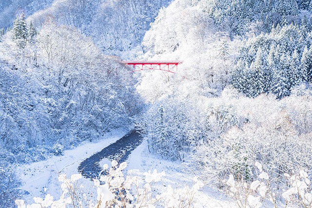 松川渓谷（高山村）