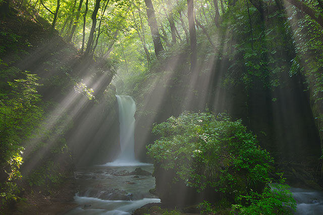 竜返しの滝(軽井沢町)