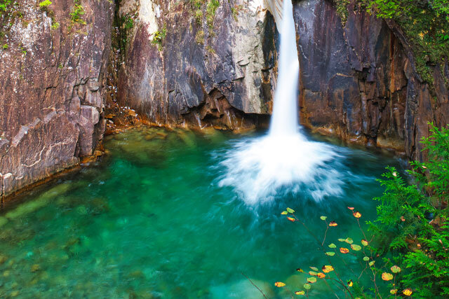柿其渓谷牛ヶ滝（南木曽町）