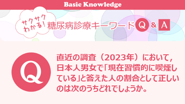 喫煙と2型糖尿病